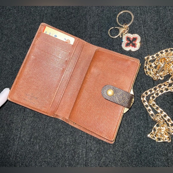 ✅AUTHENTIC LV KISSLOCK WALLET MI0938 LOUIS VUITTON - Picture 5 of 16